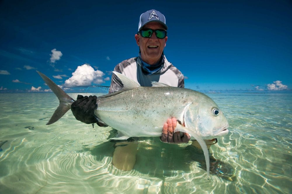 Cosmoledo atoll, Seychelles, GT, giant trevally, saltwater fishing, Indian Ocean, fishing in Indian Ocean, bonefish, triggerfish, milkfish, bluefin trevally