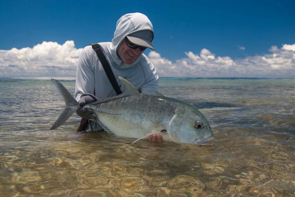 Cosmoledo atoll, Seychelles, GT, giant trevally, saltwater fishing, Indian Ocean, fishing in Indian Ocean, bonefish, triggerfish, milkfish, bluefin trevally