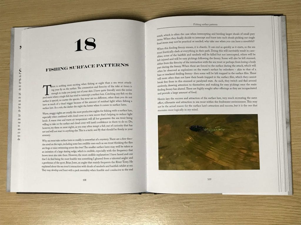 sea trout fishing, sea trout book, sea trout tips tricks & tribulations, steffan jones