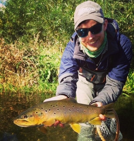 UK; Wild Chalkstream Fly Fishing on the River Frome Aardvark Mcleod