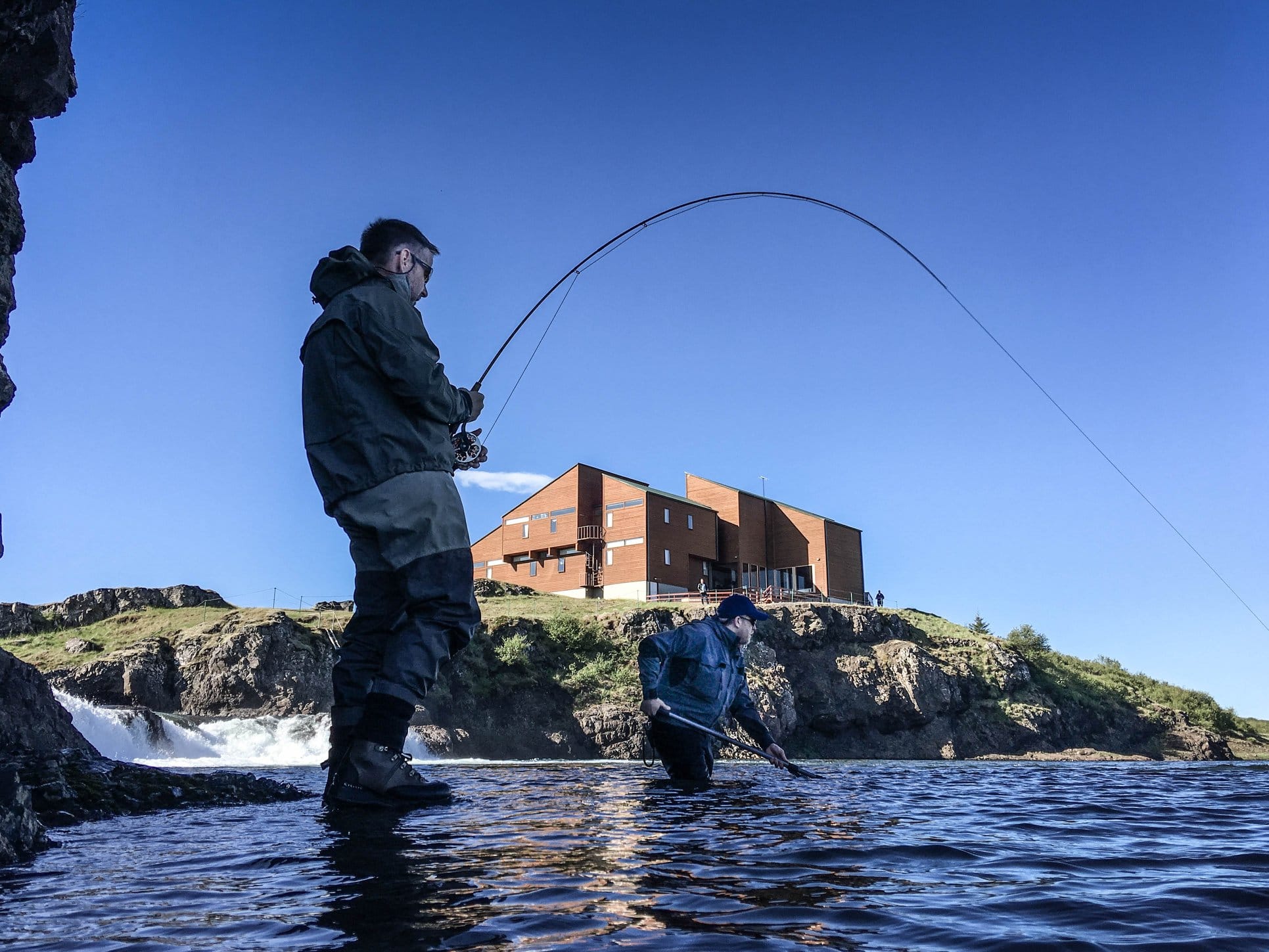 Atlantic salmon, Grimsa, Iceland, Aardvark McLeod