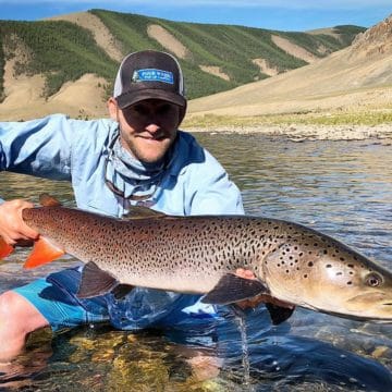 Delger Muron, Taimen Fishing, Mongolia, Aardvark McLeod