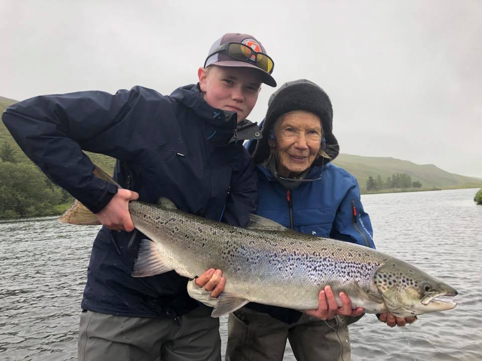 Atlantic Salmon, Nes, Laxa I Adaldal, Iceland