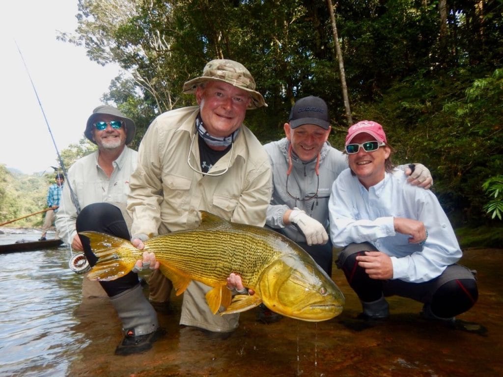 Agua Negra Bolivia, golden dorado Bolivia, Aardvark McLeod hosted trip Bolivia