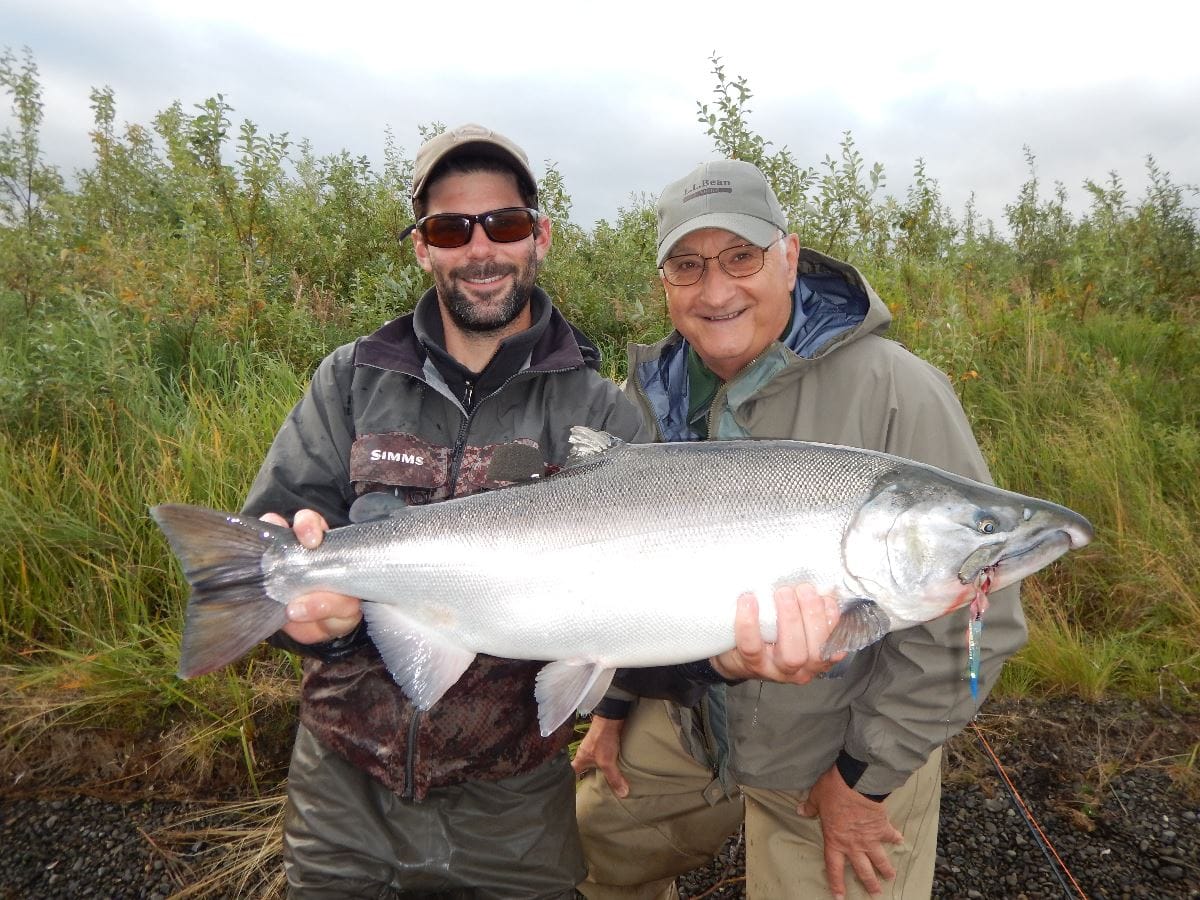 CCoho salmon, Goodnews River Lodge, Alaska, Aardvark McLeod