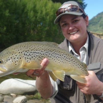 Lisa Isles New Zealand, trout fishing New Zealand, Sight Fly Fishing New Zealand, Brown Trout New Zealand