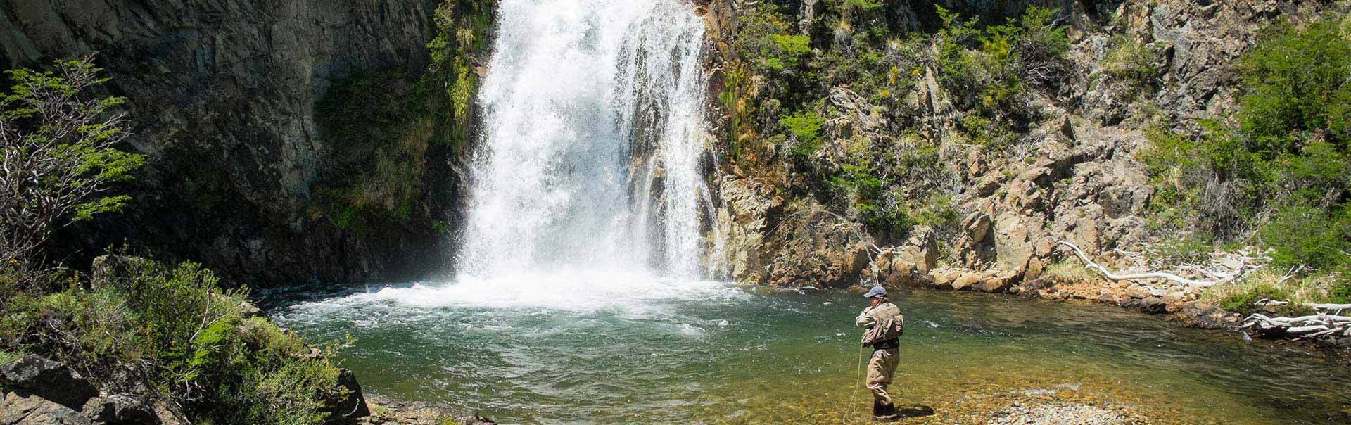 Argentina; trout fishing at Rio Manso Lodge in Patagonia - Aardvark Mcleod