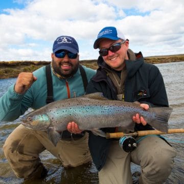 rio grande, aurelia lodge, fishing sea trout argentina, aardvark mcleod