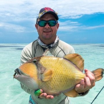 Alphonse Island Seychelles moustache triggerfish Aardvark McLeod