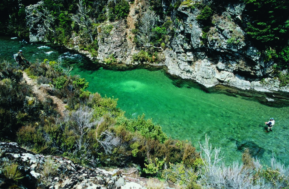 Trout Fishing, New Zealand, Tongariro Lodge New Zealand, Dry Fly Fishing