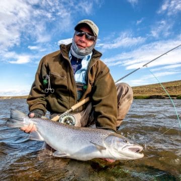 Argentina, Sea Trout, Rio Grande, Kau Tapen, Aardvark McLeod, Tierra del Fuego, kau tapen lodge, huge sea trout, sea trout flies, fishing sea trout argentina, tdf, sea run brown trout, nervous waters, Rio Menendez