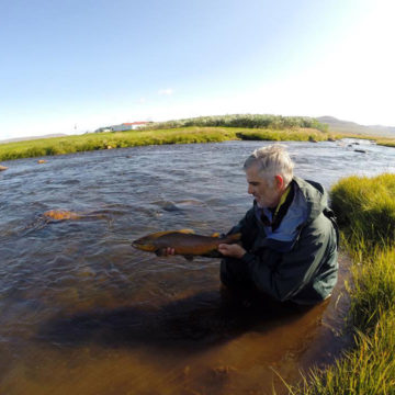 Lonsa River, Iceland, Fly Fishing, Aardvark McLeod