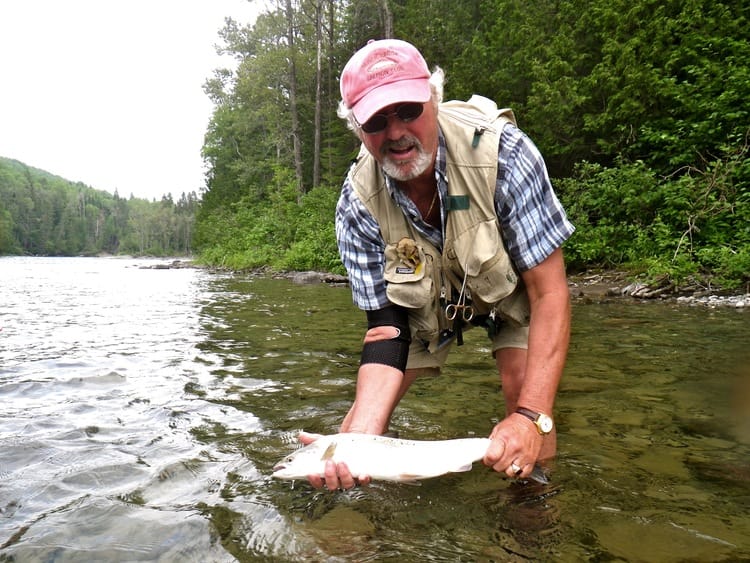 John Swan with his first Bonaventure fish of the year, congratulations John!