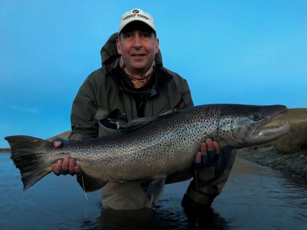 Argentina, Sea Trout, Rio Grande, Aardvark McLeod, EMB, Tierra del Fuego, huge sea trout, sea trout flies, fishing sea trout argentina, tdf, la villa maria behety, sea run brown trout, Rio Menendez, maria behety lodge