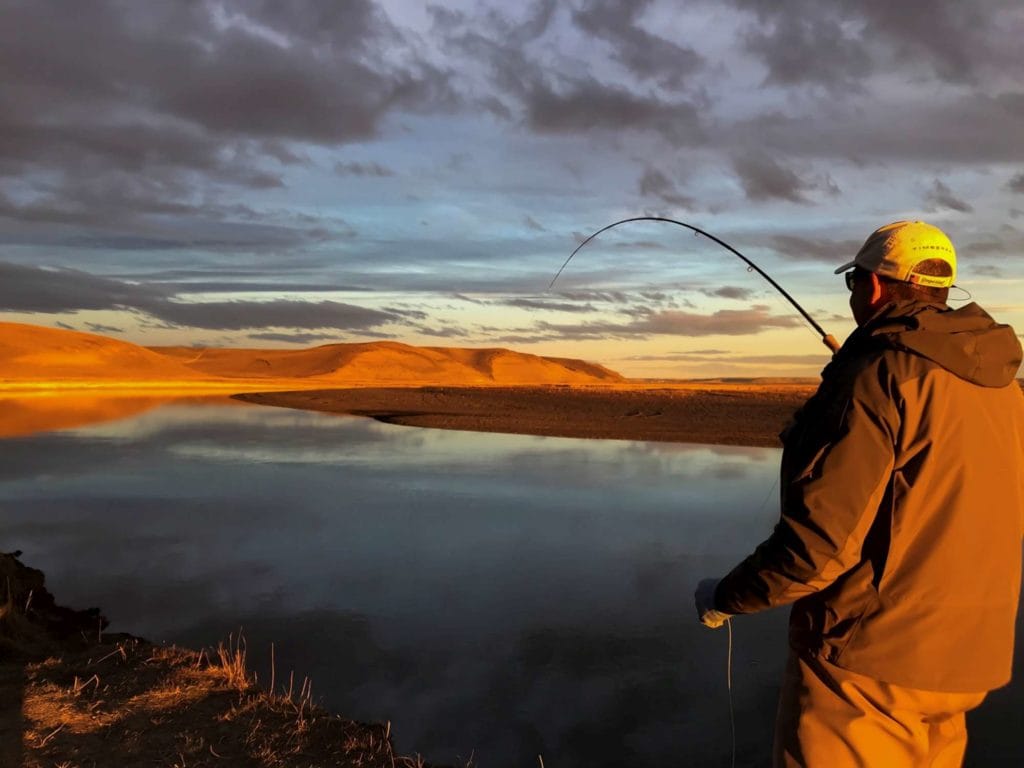 Argentina, Sea Trout, Rio Grande, Aardvark McLeod, EMB, Tierra del Fuego, huge sea trout, sea trout flies, fishing sea trout argentina, tdf, la villa maria behety, sea run brown trout, Rio Menendez, maria behety lodge