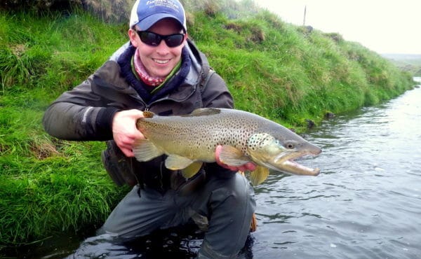 Laxardal, large brown trout, Iceland, Aardvark McLeod