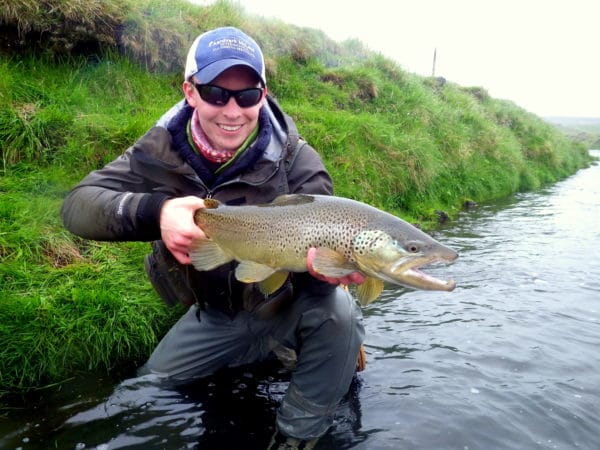 Laxardal, large brown trout, Iceland, Aardvark McLeod