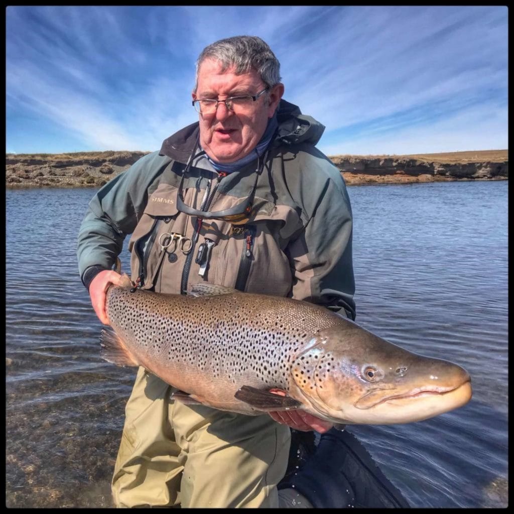 Argentina, Sea Trout, Rio Grande, Aardvark McLeod, EMB, Tierra del Fuego, huge sea trout, sea trout flies, fishing sea trout argentina, tdf, la villa maria behety, sea run brown trout, Rio Menendez, maria behety lodge