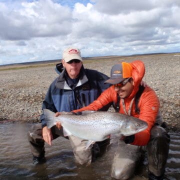 Aurelia Lodge, Rio Grande, sea trout, Argentina, Tierra del Fuego