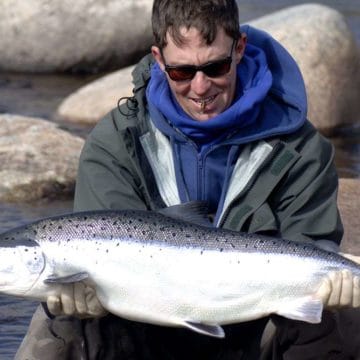 ASR FISHING, SALMON FISHING RUSSIA, ASR, KHARLOVKA, LITZA, RYNDA, MURMANSK, HUGE SALMON, ATLANTIC SALMON, FISHING REPORTS, SNELDA, AARDVARK MCLEOD, MIKAEL FRODIN