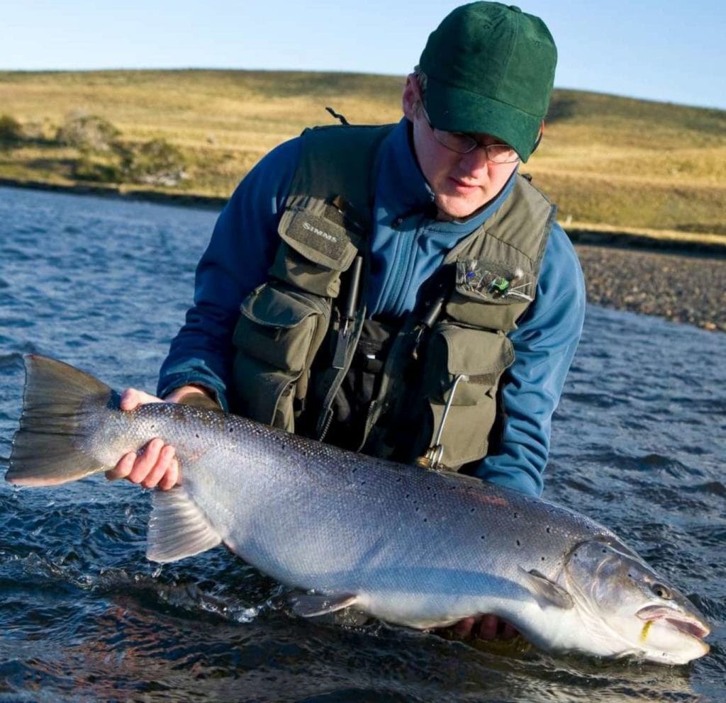 Sea trout fishing Rio Grande Argentina TDF, Aurelia Lodge, aurelia lodge, rio grande, sea trout argentina, tierra del fuego, aardvark mcleod