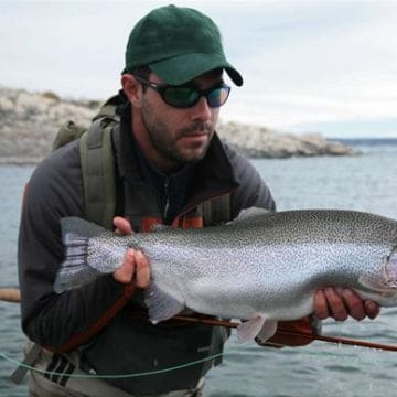 Estancia Laguna Verde; Fishing Jurassic Lake (Lago Strobel), Rio Barrancoso