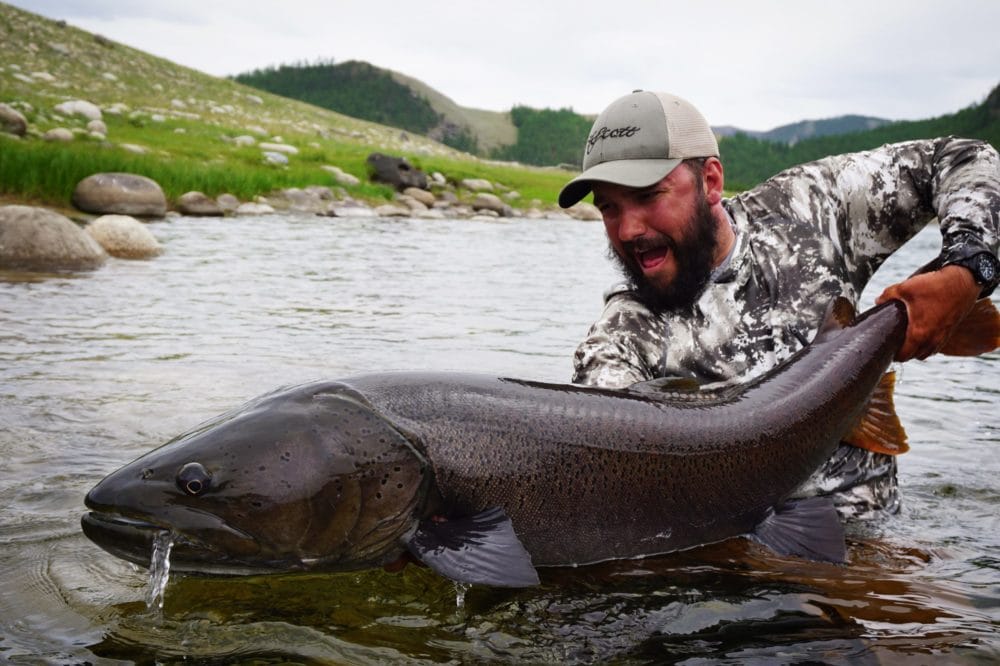 Delger Muron, Taimen Fishing, Mongolia, Aardvark McLeod