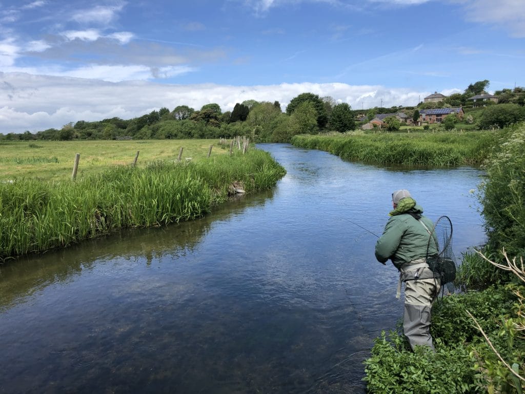 Dorset streams Chalkstream fly fishing, Dry Fly Fishing, Alex Jardine, Aardvark McLeod Dry Fly Fishing