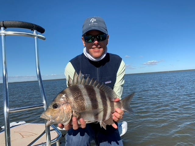 Sheepshead, Louisiana Redfish, Outpost mothership, USA, Aardvark McLeod