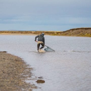 Kau tapen lodge, sea trout fishing, tierra del fuego, rio grande, rio grande sea trout, nervous waters, aardvark mcleod, rio menendez