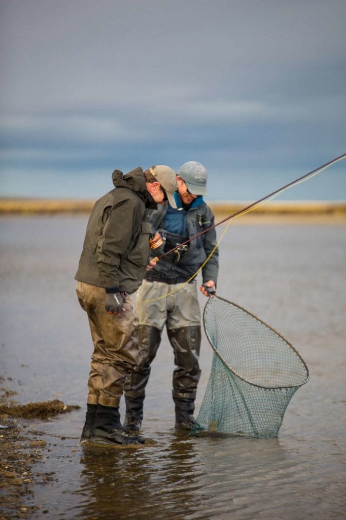 Kau tapen lodge, sea trout fishing, tierra del fuego, rio grande, rio grande sea trout, nervous waters, aardvark mcleod, rio menendez