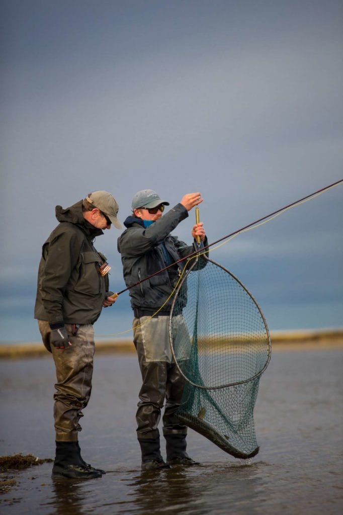 Kau tapen lodge, sea trout fishing, tierra del fuego, rio grande, rio grande sea trout, nervous waters, aardvark mcleod, rio menendez