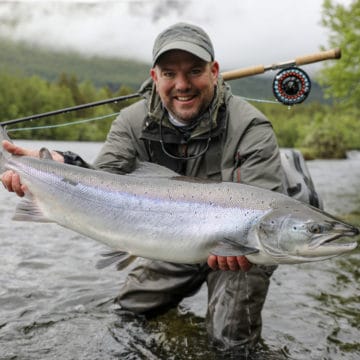 Reisa River, Norway, Atlantic salmon fishing, Aardvark McLeod