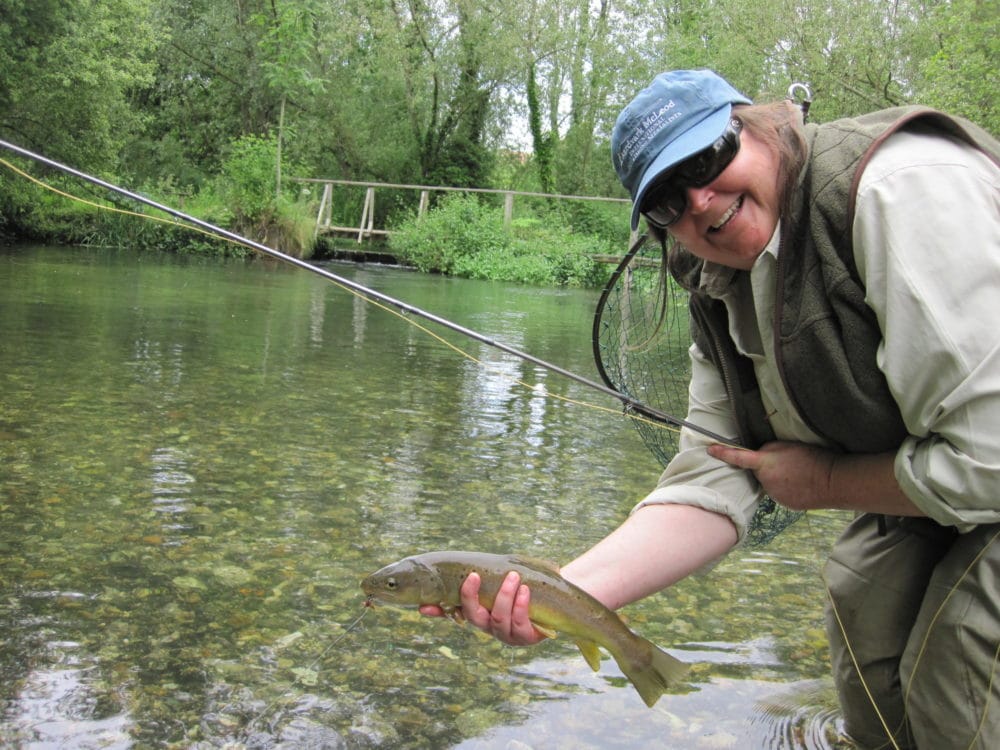 River Lambourn, brown trout, trout fishing, grayling, River Kennet, Chalkstream fishing, Aardvark McLeod