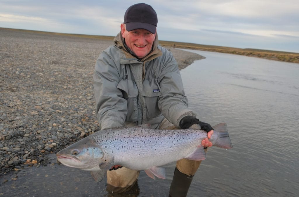 Kau tapen lodge, sea trout fishing, tierra del fuego, rio grande, rio grande sea trout, nervous waters, aardvark mcleod, rio menendez