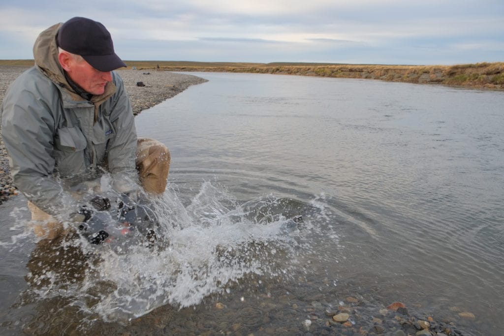 Kau tapen lodge, sea trout fishing, tierra del fuego, rio grande, rio grande sea trout, nervous waters, aardvark mcleod, rio menendez