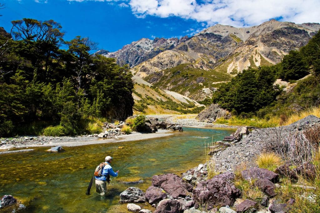 Owen River Lodge, New Zealand, trout fly fishing, New Zealand fishing guide