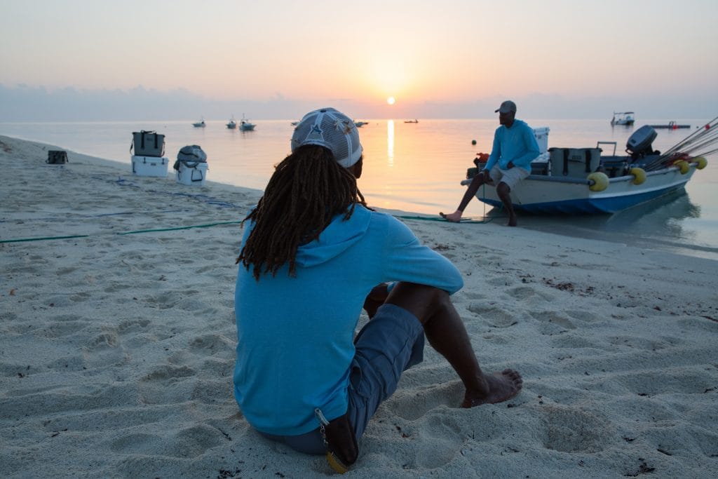 seychelles a guide's season in the salt Cosmoledo Atoll, Giant Trevally, Seychelles, Aardvark McLeod