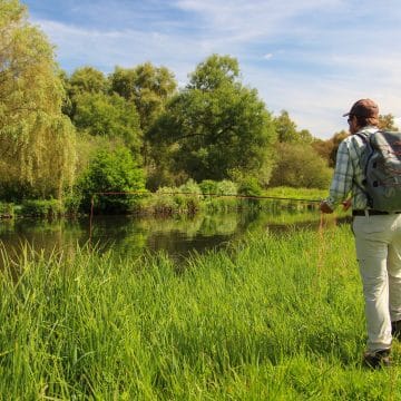 Chalkstream Fishing, River Anton, Aardvark McLeod