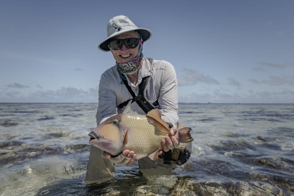 Aardvark McLeod Alphonse Island Seychelles fishing triggerfish