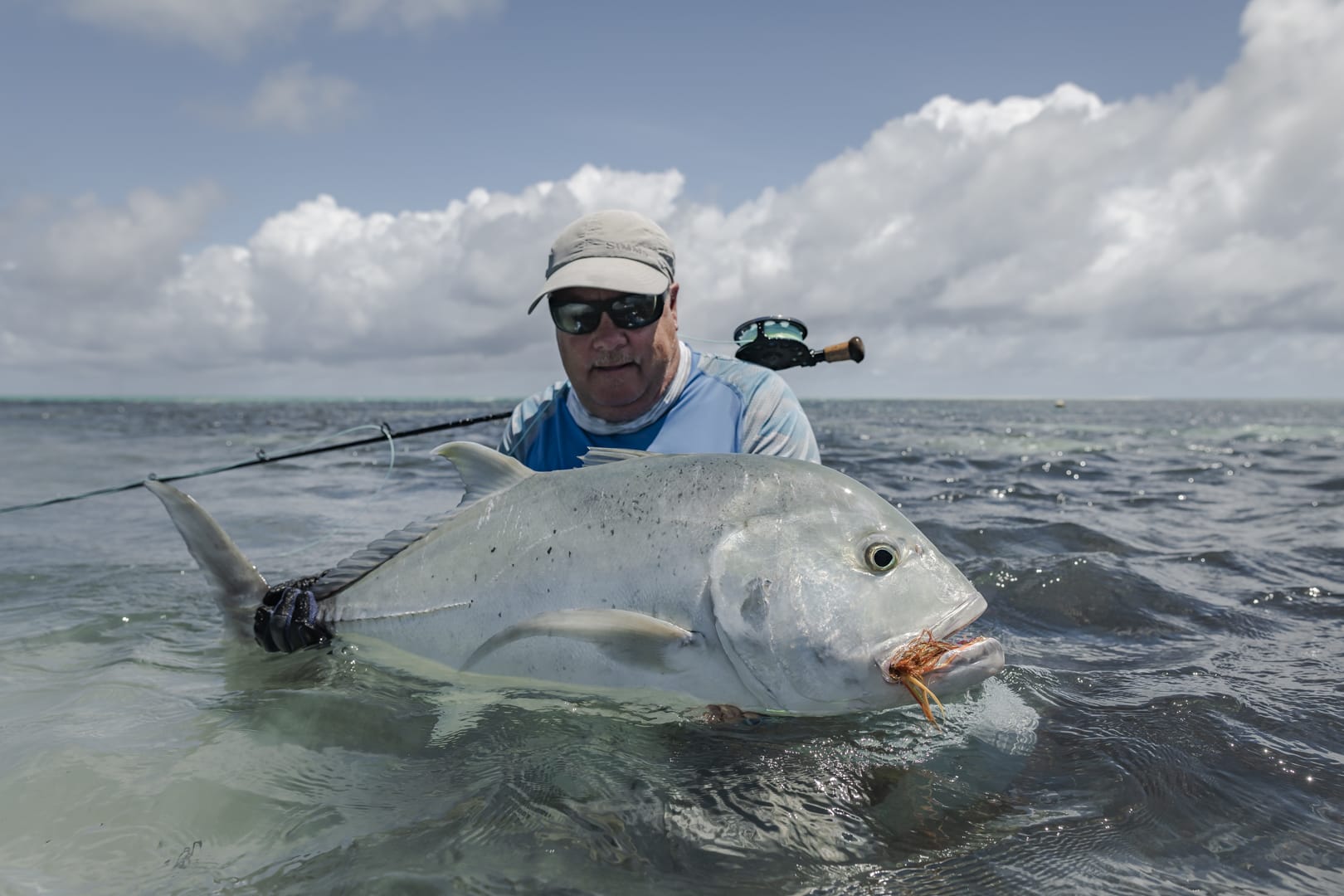 Aardvark McLeod Alphonse Island Seychelles Fishing Giant Trevally 