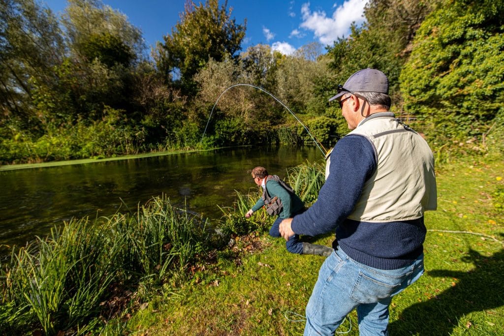 Testcombe River Test, Chalkstream Fly Fishing, Aardvark McLeod