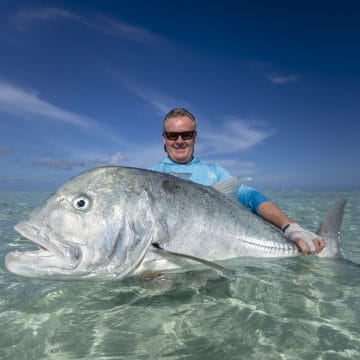 Alphonse Island fishing Seychelles Aardvark McLeod