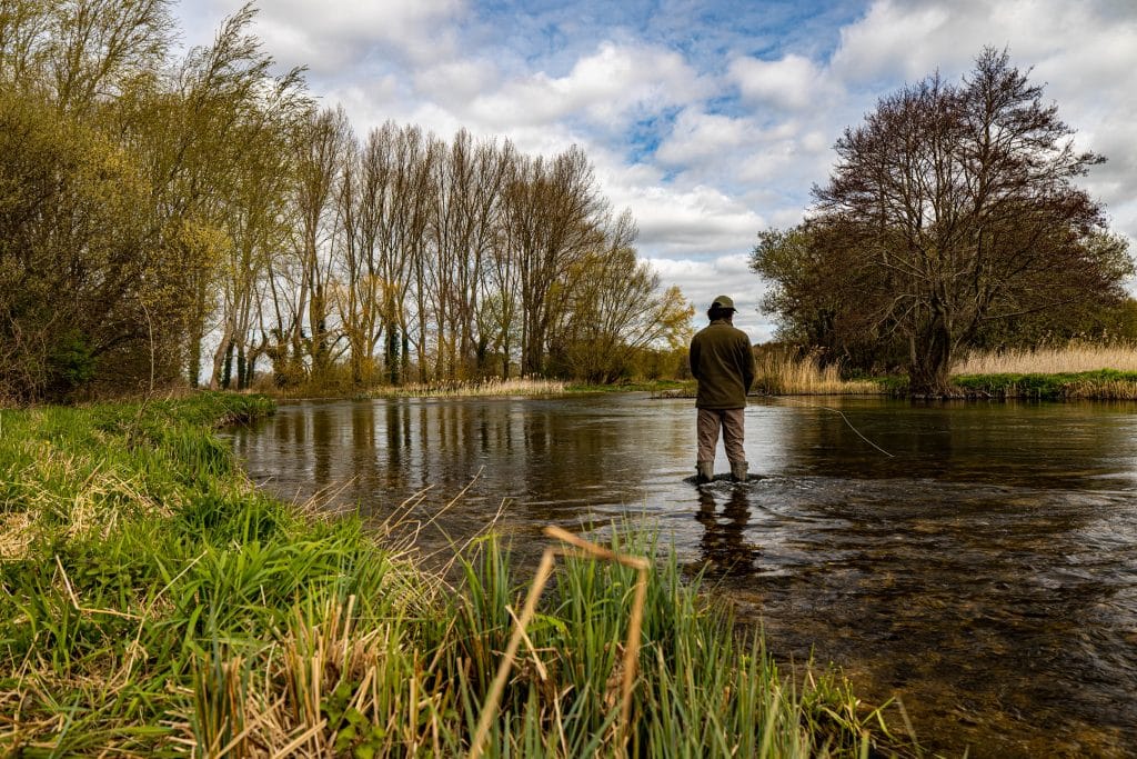 Chalkstream, Broadlands, UK