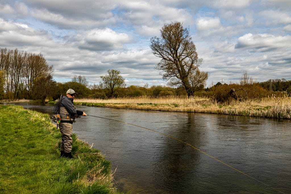 Chalkstream, Broadlands, UK