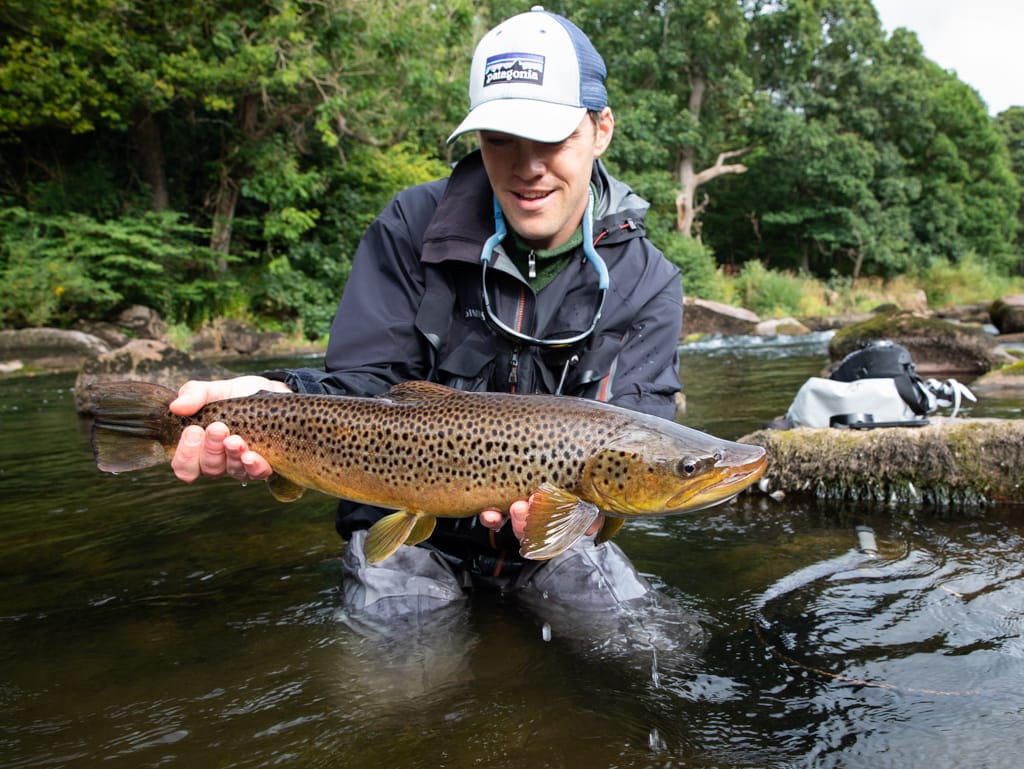 River Eden, Trout Fishing, Cumbria