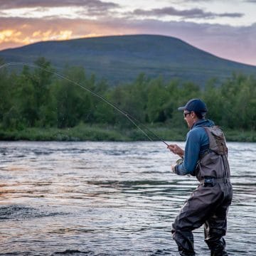 Sweden, Tjuonajokk Lodge, Pike, Aardvark McLeod
