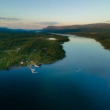 Sweden, Tjuonajokk Lodge, Pike, Aardvark McLeod