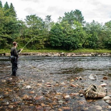 River Dee, Salmon Fly Fishing, Scotland, Little Blackhall and Inchmarlo, Aardvark McLeod