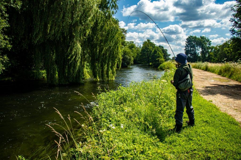 Mayfly fishing, Broadlands Estate River Test, chalkstream fly fishing, river test